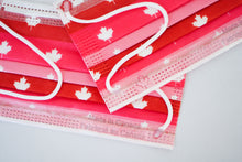 Load image into Gallery viewer, ASTM Level 3 Silk-Feel Maple Procedural Mask (Red/White Maple)