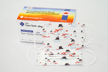 Load image into Gallery viewer, ASTM Level 3 Silk-Feel Snowman Children Mask (3-10 Years Old)