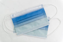 Load image into Gallery viewer, ASTM Level 3 Silk-Feel Gradient Colour Children Mask (Deep Sea)