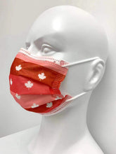Load image into Gallery viewer, ASTM Level 3 Silk-Feel Maple Procedural Mask (Red/White Maple)