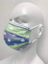 Load image into Gallery viewer, ASTM Level 3 Silk-Feel Maple Procedural Mask (Green/White Maple)