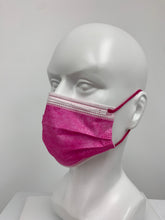 Load image into Gallery viewer, ASTM Level 1 Coloured Procedural Mask (Shocking Pink)