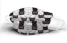 Load image into Gallery viewer, ASTM Level 3 Adult Procedural Mask (White&Black Cat)
