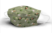 Load image into Gallery viewer, ASTM Level 3 Adult Procedural Mask (Green Cats)