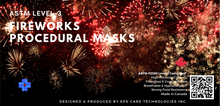 Load image into Gallery viewer, ASTM Level 3 Silk-Feel Fireworks Procedural Mask (Type-A)
