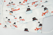 Load image into Gallery viewer, ASTM Level 3 Silk-Feel Snowman Children Mask (3-10 Years Old)
